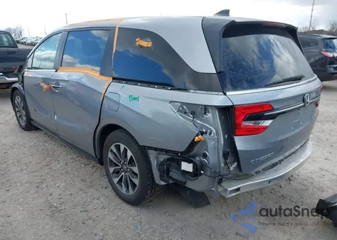 2022 Honda Odyssey Ex-L z USA, uszkodzony, nr VIN 5FNRL6H71NB028496